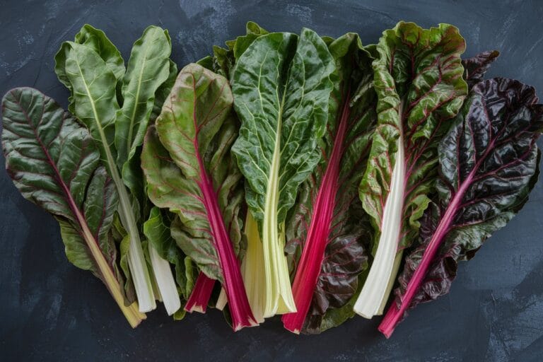 Hydroponik Mangold Blätter