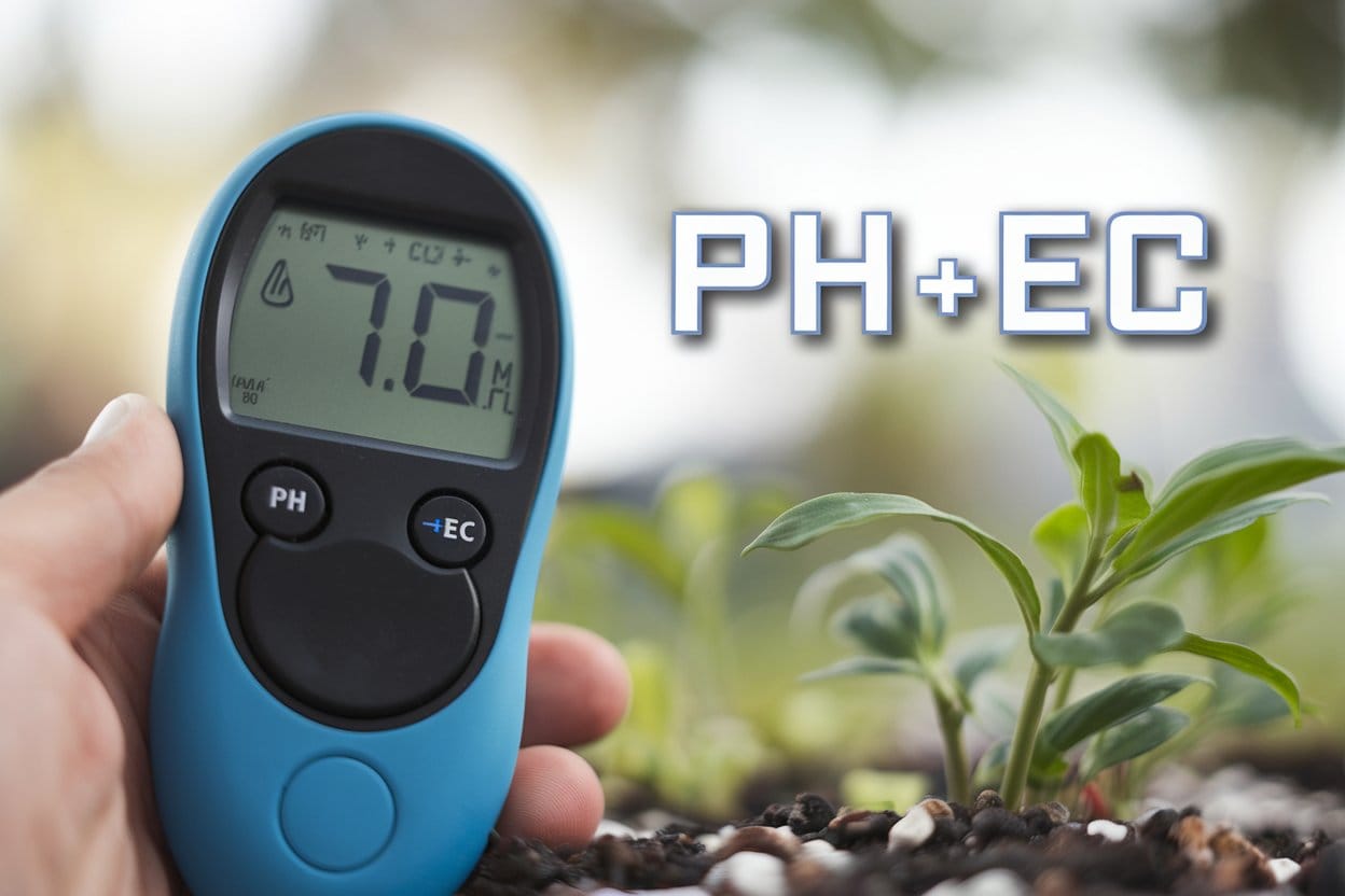 hydroponik ph und ec messgerät